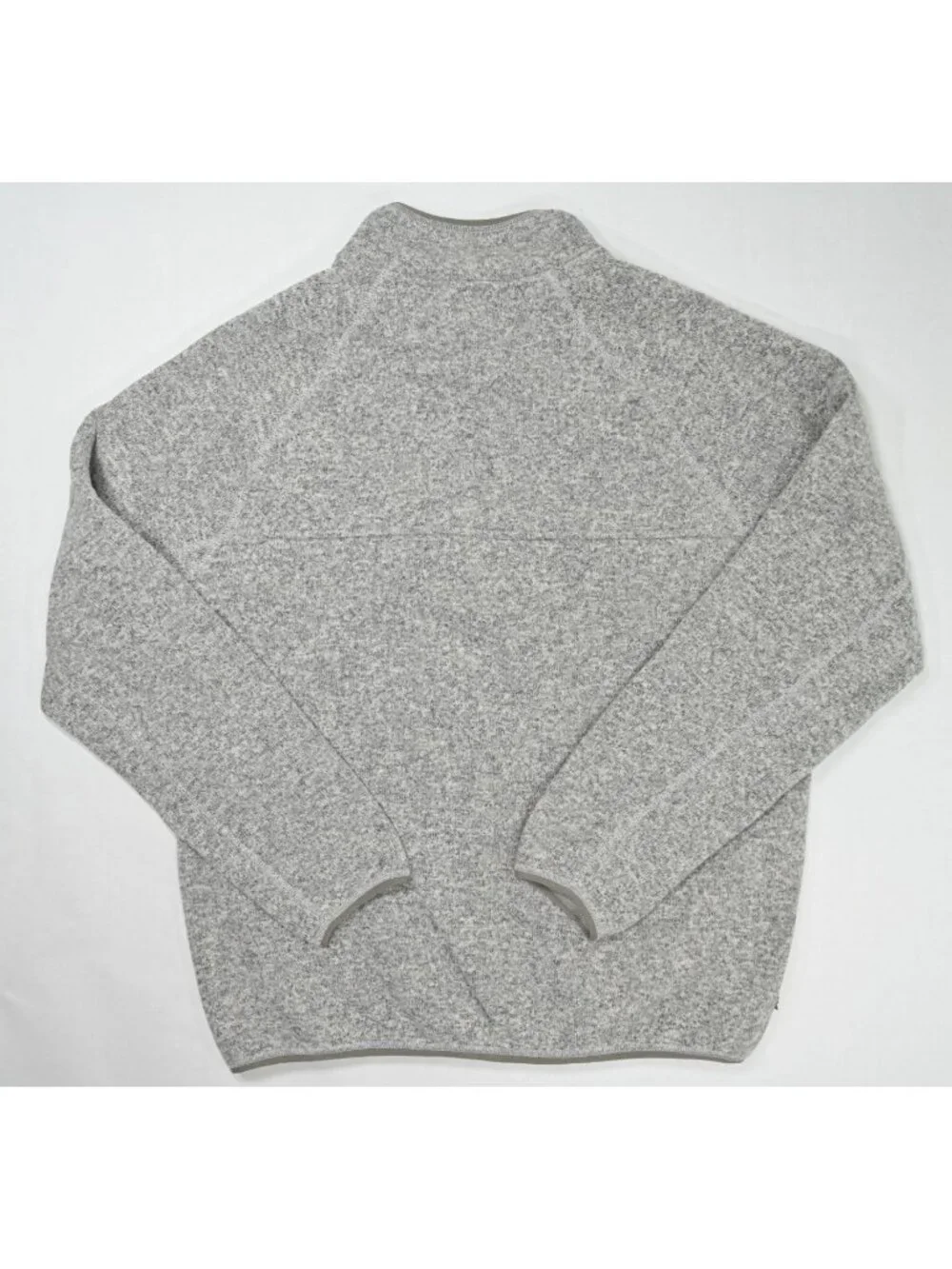 J.Crew Nordic Half-Zip Pullover in Polartec Sweater Fleece AD178 in Grey